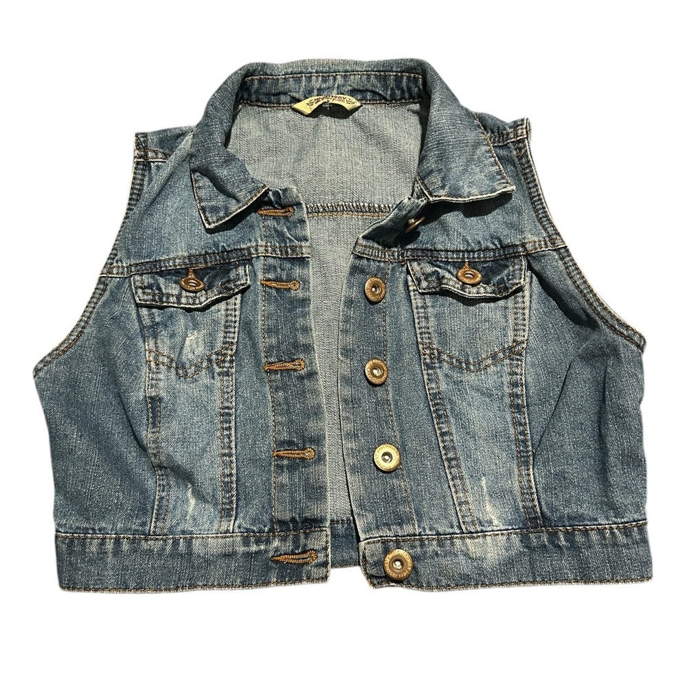 Highway Jeans Button Up Vest in Women’s  Size M